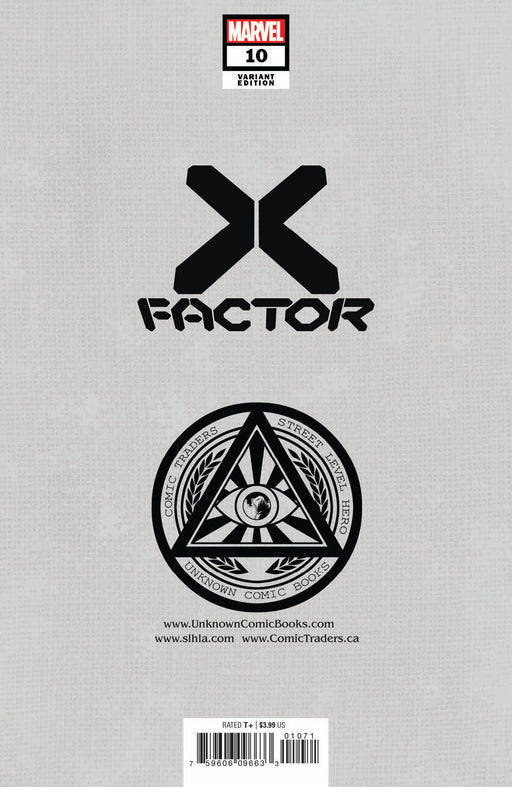 X-Factor #10 Unknown Comics Creees Exclusive Spoiler Virgin Var Gala (06/30/2021) - for just $20! 