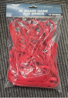 12 Pack of XL Board Game Box Bands (13 inches) - for just $16! 