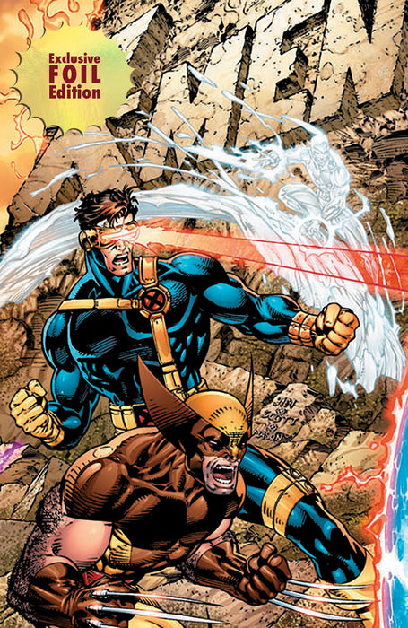 [4 PACK 🚨 Limited Edition! 🚨] [FOIL] X-Men 1991 #1 Facsimile Edition Unknown Comics Jim Lee Exclusive Connecting Cover PREMIUM Var (02/12/2025) - for just $124.99! 