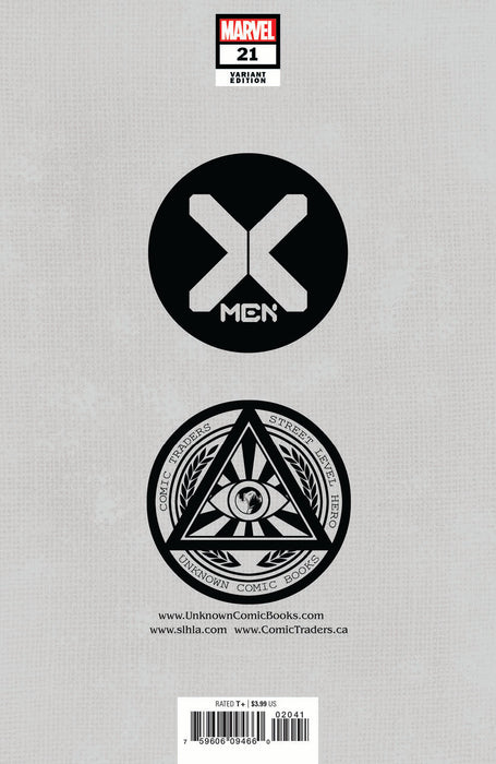 X-Men #21 Unknown Comics David Nakayama Exclusive Virgin Var Gala (06/09/2021) - for just $20! 