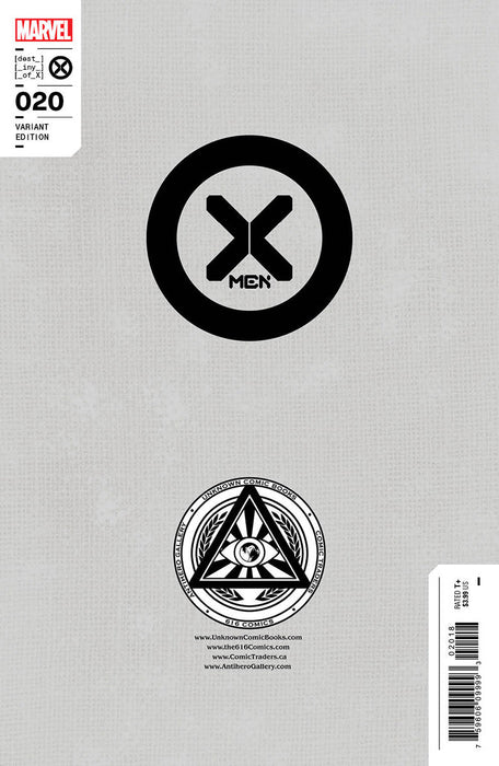 [Signed by Nathan Szerdy] X-MEN #20 UNKNOWN COMICS MEGACON EXCLUSIVE VIRGIN VAR [IN STOCK] - for just $40! 