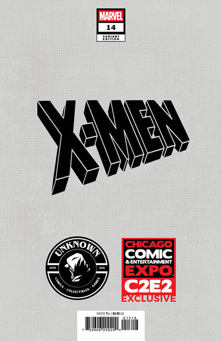 X-Men #14 Unknown Comics Tyler Kirkham C2E2 2025 Full Exclusive Virgin Var (04/02/2025) - for just $20! 