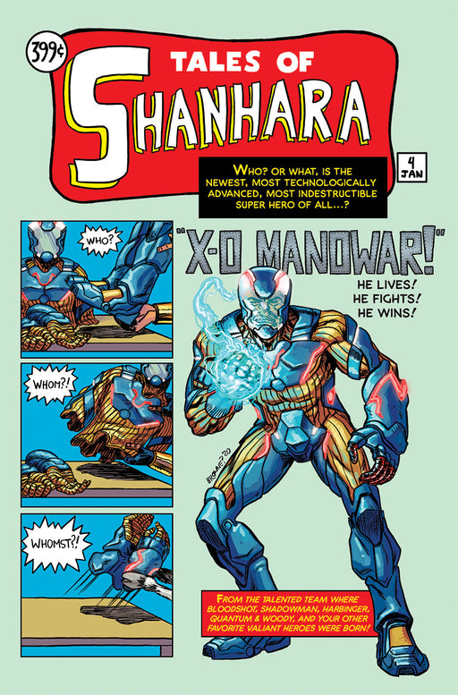 X-O Manowar (2020) #4 Unknown Comics Ryan Browne Exclusive Var (01/27/2021) - for just $10! 