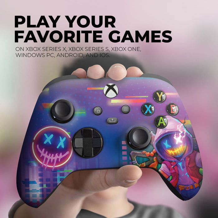 Neon Abyss inspired Xbox Series X/S Controller - for just $134.99! 