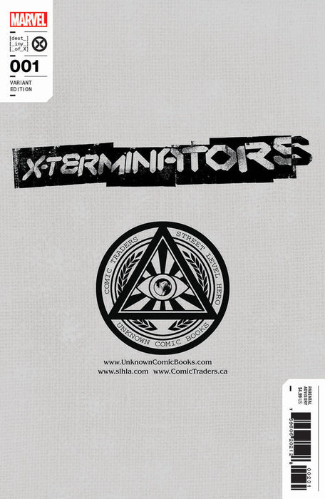 [Signed by David Nakayama] X-TERMINATORS #1 VIRGIN UNKNOWN COMICS DAVID NAKAYAMA EXCLUSIVE VAR - for just $25! 