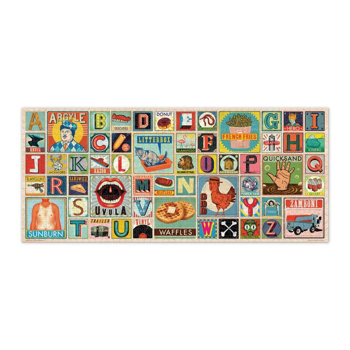 XYZ Blocks 1000 Piece Jigsaw Puzzle Fred - for just $19.99! 