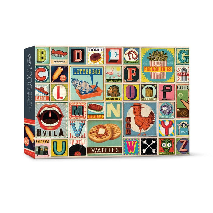 XYZ Blocks 1000 Piece Jigsaw Puzzle Fred - for just $19.99! 