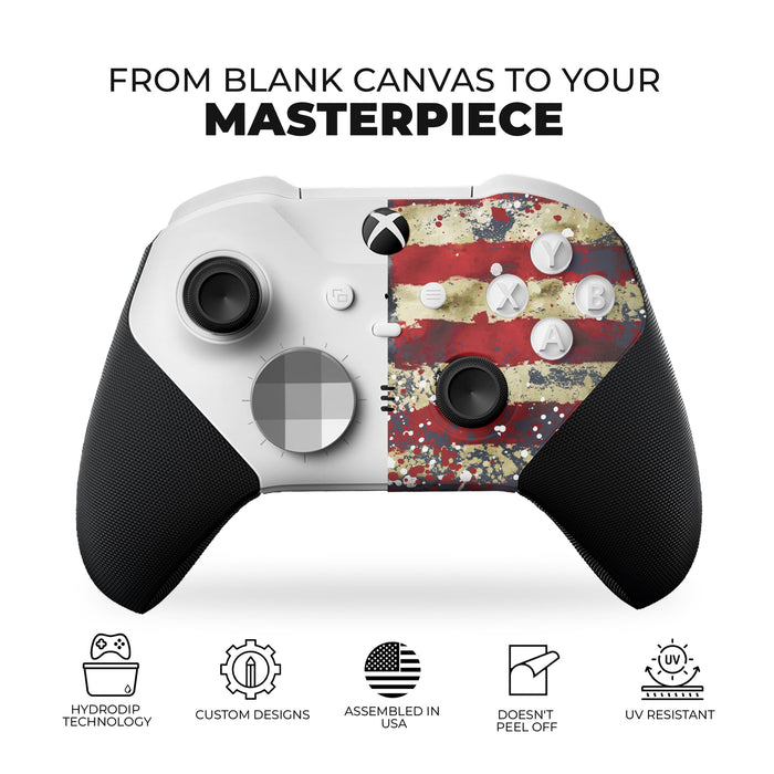 USA Tattered Flag Xbox Elite Controller Series 2 Core - for just $279.99! 