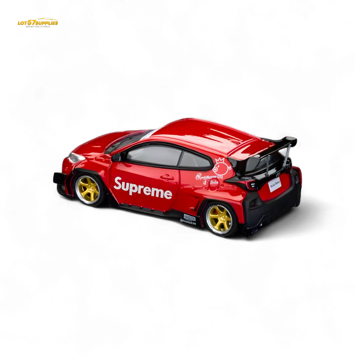 ET Model x Fuji Toyota Yaris GR Pandem S u p r e m e  Livery 1:64 - for just $31.99! 