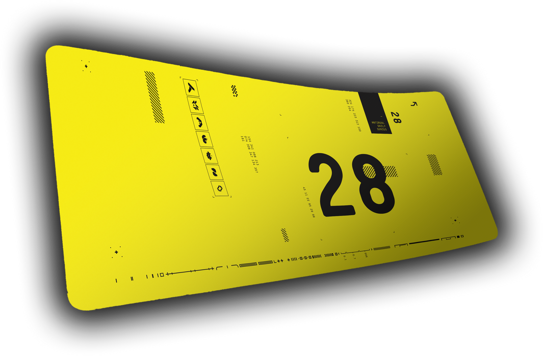 "170928" — ANTIREAL Deskmat - for just $49.95! 