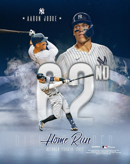 Aaron Judge AL Record 62nd Home Run New York Yankees 8" x 10" Baseball Collage Photo - for just $9.99! 
