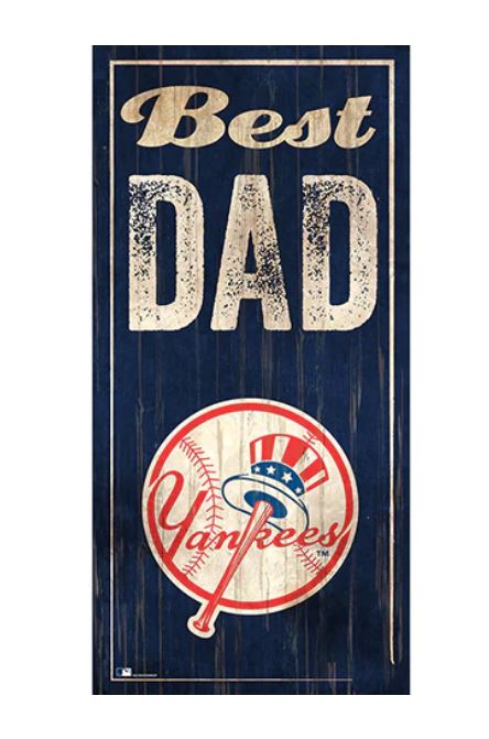 New York Yankees Dad Wood Sign - for just $12.99! 