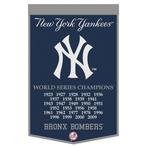 New York Yankees 24" x 38" Primary Wool Banner - for just $99.99! 