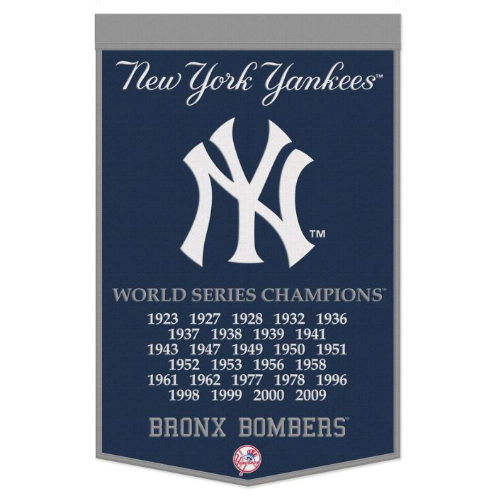 New York Yankees 24" x 38" Primary Wool Banner - for just $99.99! 