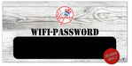New York Yankees Wifi Password 6" x 12" Wood Sign - for just $12.99! 