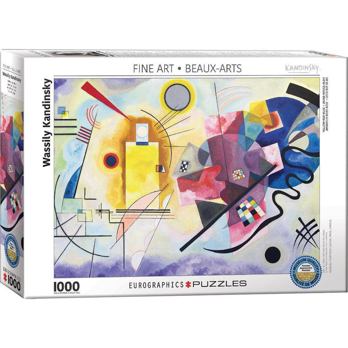 Yellow-Red-Blue by Wassily Kandinsky 1000 Piece Jigsaw Puzzle Eurographics - for just $21.99! 