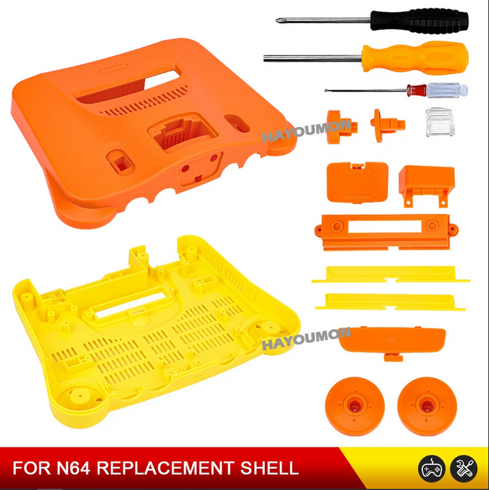 N64 Replacement Translucent Shell Case Housing Nintendo 64 - for just $54.99! 