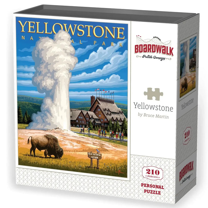 Yellowstone National Park 210 Piece Jigsaw Puzzle Boardwalk - for just $11.99! 