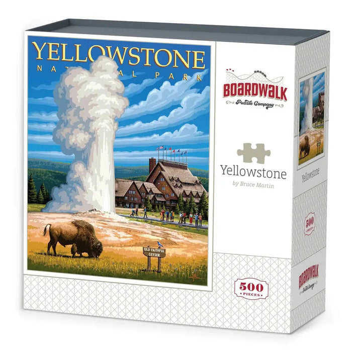 Yellowstone National Park 500 Piece Jigsaw Puzzle Boardwalk - for just $21.99! 