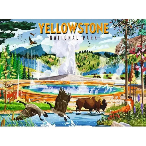 Yellowstone National Park 500 Piece Jigsaw Puzzle Ravensburger - for just $19.99! 