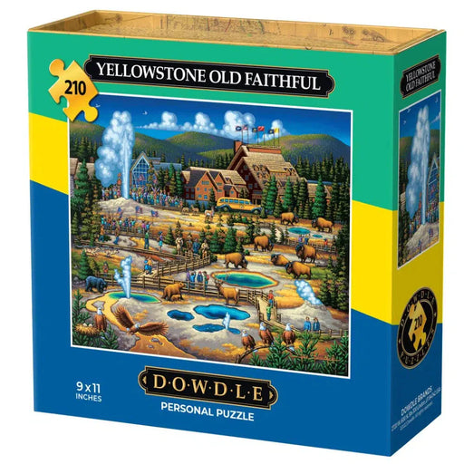Yellowstone Old Faithful 210 Piece Jigsaw Puzzle Dowdle - for just $11.99! 
