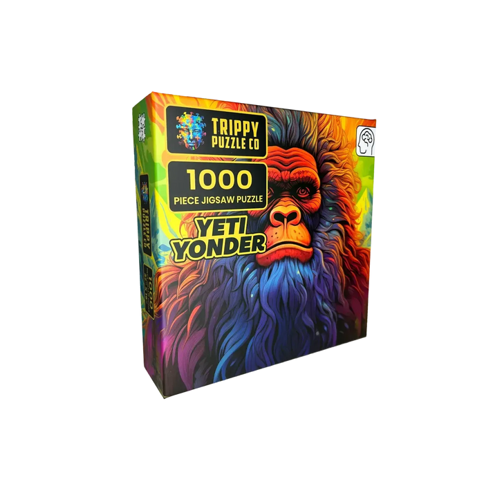 Yeti Yonder 1000 Piece Jigsaw Puzzle Trippy - for just $19.99! 