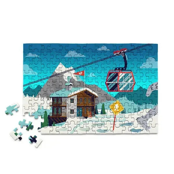 Yeti or Not 150 Piece Mini Jigsaw Puzzle Micro Puzzles - for just $10.99! 