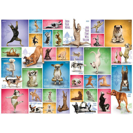 Yoga Dogs 1000 Piece Jigsaw Puzzle Eurographics - for just $19.99! 