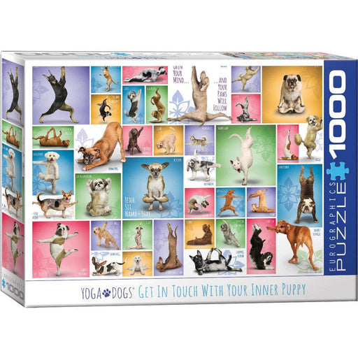 Yoga Dogs 1000 Piece Jigsaw Puzzle Eurographics - for just $19.99! 