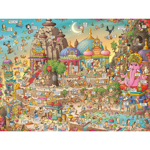 Yogaland 1500 Piece Jigsaw Puzzle Heye - for just $39.99! 