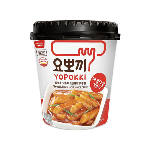 Yopokki Sweet & Spicy Topokki Rice Cake Cup (Korea) - Premium  - Just $3.99! Shop now at Retro Gaming of Denver