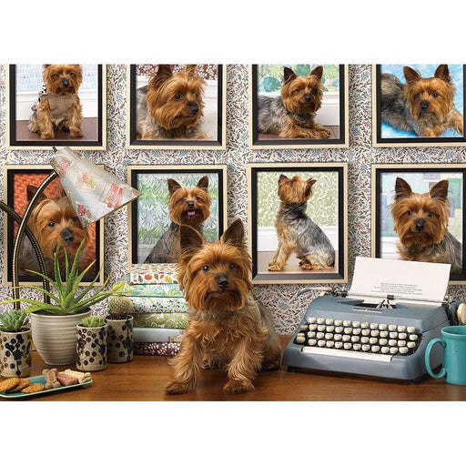 Yorkies Are My Type 1000 Piece Jigsaw Puzzle Cobble Hill - for just $19.99! 