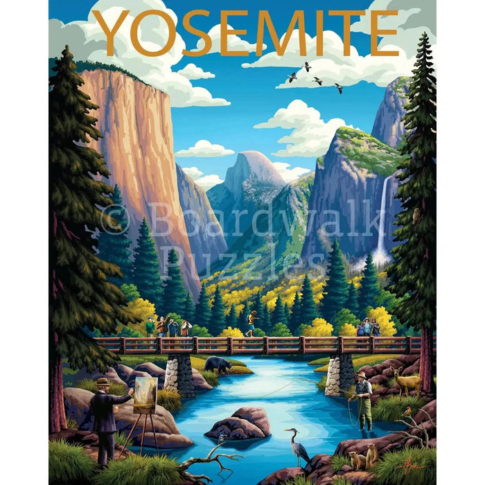 Yosemite National Park 210 Piece Jigsaw Puzzle Boardwalk - for just $11.99! 