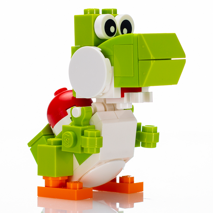 Friendly Green Dino made with LEGO parts (LEGO) - Premium Custom LEGO Kit - Just $19.99! Shop now at Retro Gaming of Denver