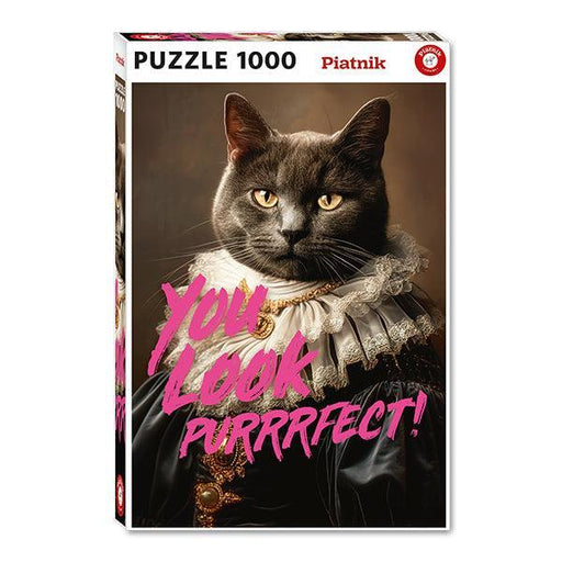 You Look Purrrfect! 1000 Piece Jigsaw Puzzle Piatnik - for just $24.99! 
