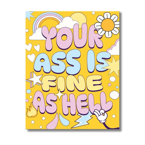 Your Ass is Fine as Hell 500 Piece Jigsaw Puzzle Fun Club - for just $24.99! 