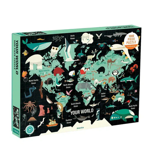 Your World 1000 Piece Jigsaw Puzzle Mudpuppy - for just $17.99! 