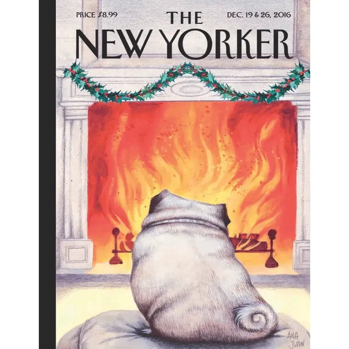 Yule Dog The New Yorker 100 Piece Mini Jigsaw Puzzle NYPC - for just $14.99! 
