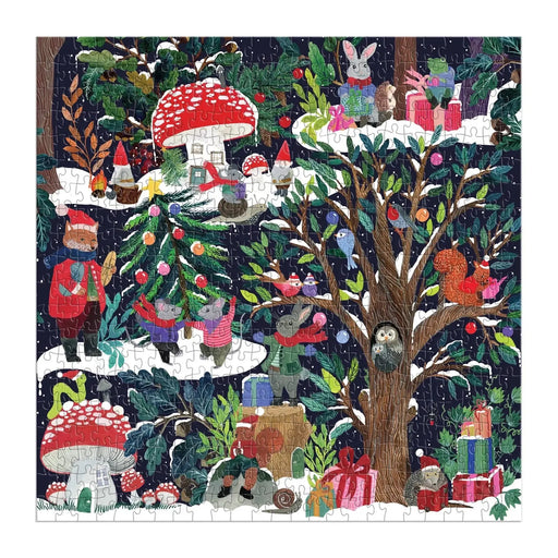 Yuletide Forest 500 Piece Jigsaw Puzzle Galison - for just $17.99! 