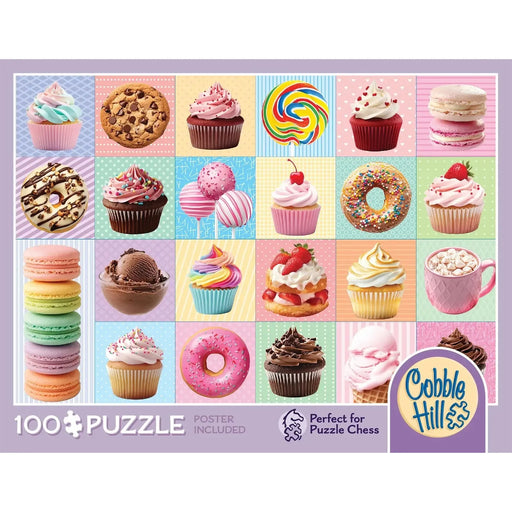 Yum Yums 100 Large Piece Jigsaw Puzzle Cobble Hill - for just $14.99! 