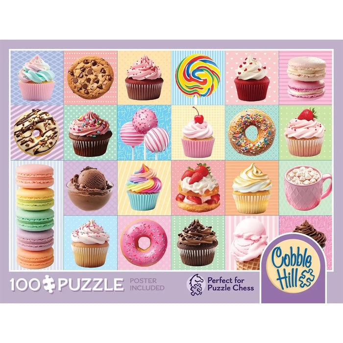 Yum Yums 100 Large Piece Jigsaw Puzzle Cobble Hill - for just $14.99! 