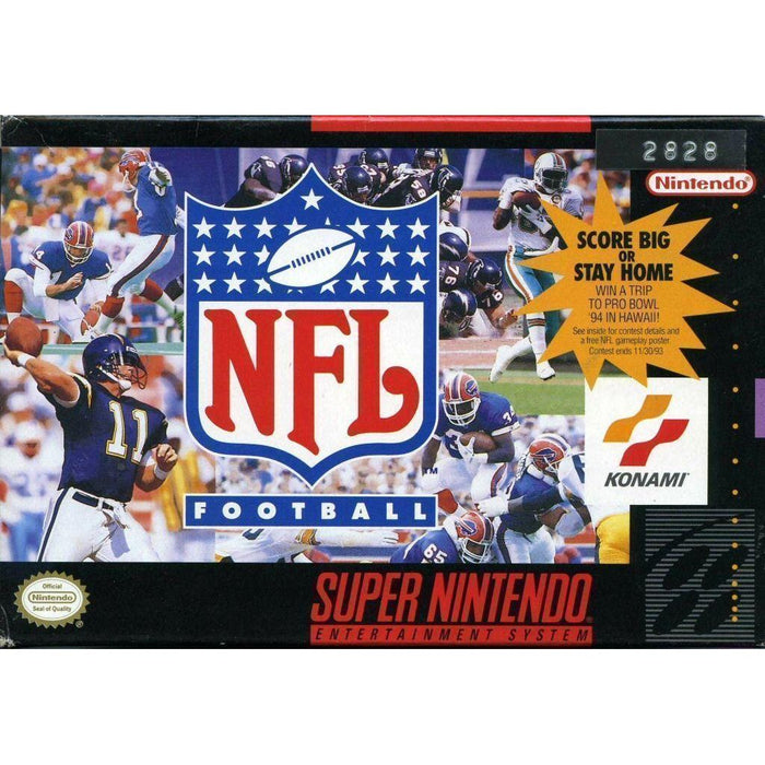 NFL Football (Super Nintendo) - Just $0! Shop now at Retro Gaming of Denver