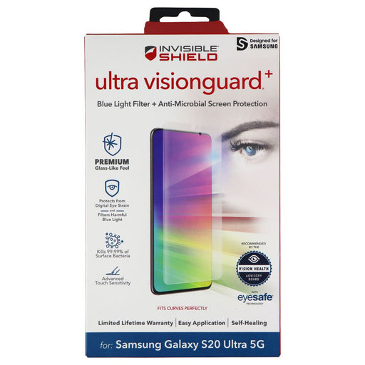 ZAGG InvisibleShield (Ultra VisionGuard+) for Samsung Galaxy S20 Ultra 5G - for just $8.49! 