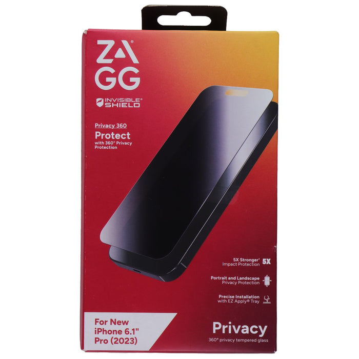 ZAGG Invisible Shield Privacy 360 Protect Screen Protector for iPhone 15 Pro - for just $16.16! 