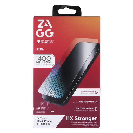 ZAGG Invisible Shield (Glass XTR4) Screen Protector for Apple iPhone 16 / 15 - Just $29.99! Shop now at Retro Gaming of Denver