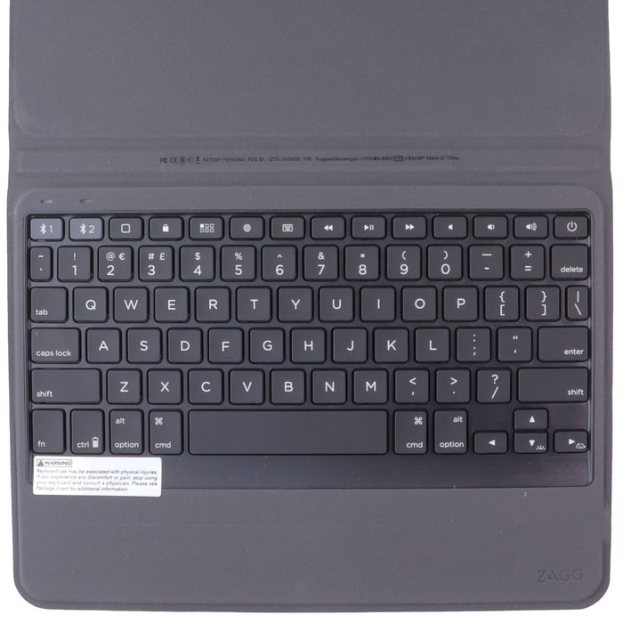 ZAGG Rugged Messenger Case & Keyboard for Apple iPad 9.7 (5th & 6th Gen) - Gray - for just $29.99! 