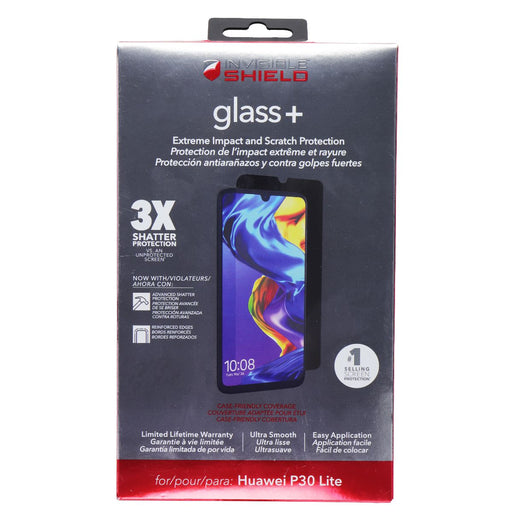 ZAGG InvisibleShield (Glass+) Tempered Glass for Huawei P30 Lite - Clear - for just $6.99! 