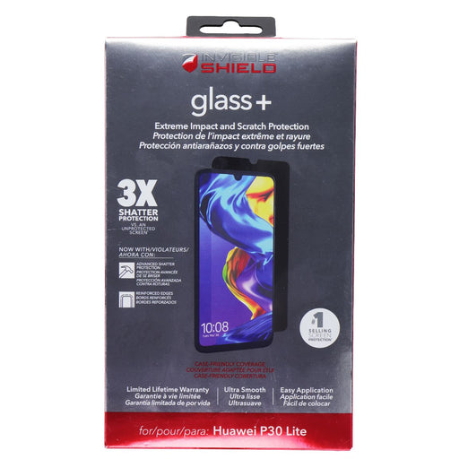 ZAGG InvisibleShield (Glass+) Tempered Glass for Huawei P30 Lite - Clear - Just $6.53! Shop now at Retro Gaming of Denver