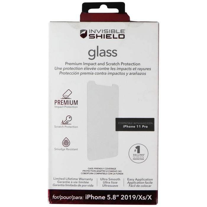 ZAGG InvisibleShield (Glass) Screen Protector for Apple iPhone 11 Pro / Xs / X - for just $9.99! 