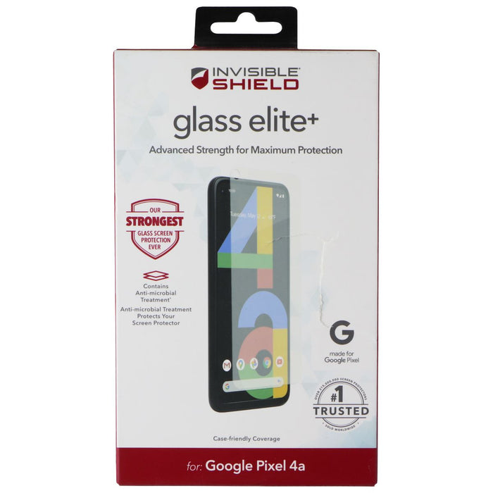 ZAGG InvisibleShield (Glass Elite+) Screen Protector for Pixel 4a - Clear - for just $5.99! 